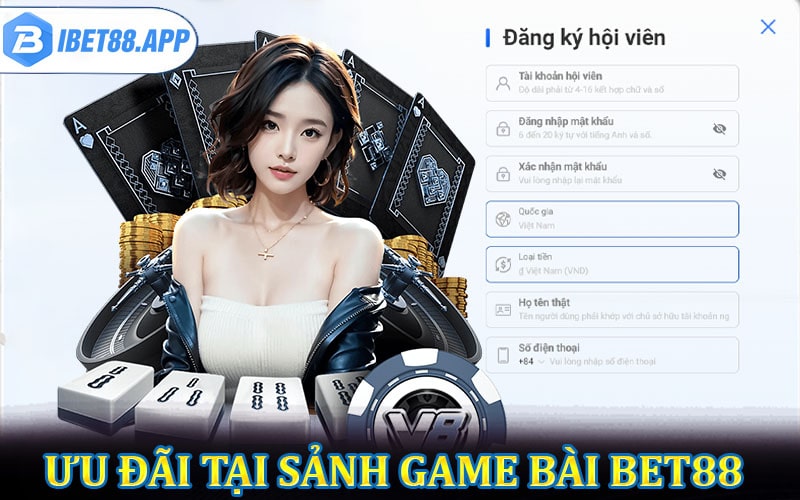 Chương trình ưu đãi mà sảnh game bài bet88 cung cấp
