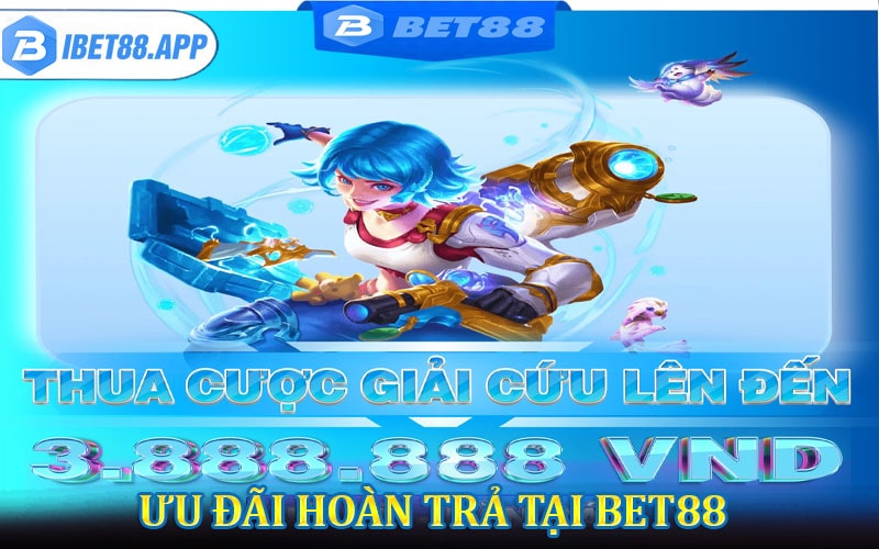 Chương trình ưu đãi hoàn trả tại bet88